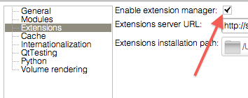 Enable ExtensionsManager